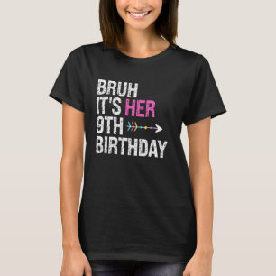 Camiseta Bruh, é o 9º aniversário da Rainha Coroa, Princes 