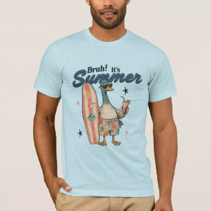 Camiseta Bruh É Verão Pato