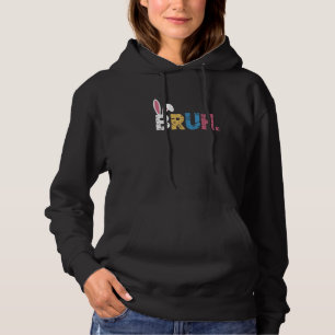 Camiseta Bruh Easter Bunny Cute Memória Para Crianças _3