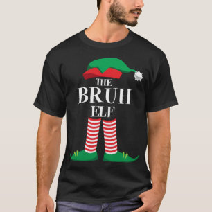 Camiseta Bruh Elf Matching Family Elf Christmas Pajama