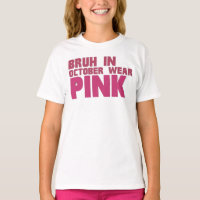 Bruh em outubro usa rosa