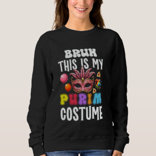 Camiseta Bruh, Este É O Meu Purim Costume Judeu Feliz Purim