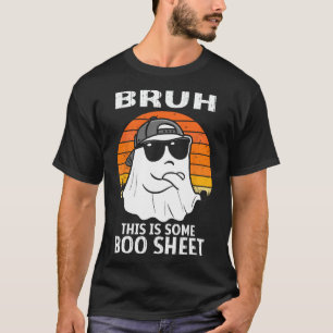 Camiseta Bruh, Este É Um Homem De Cavalo De Fantasmas.