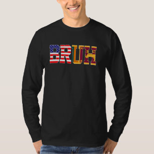 Camiseta Bruh EUA Sri Lanka Bandeira Americana Sri Lanka