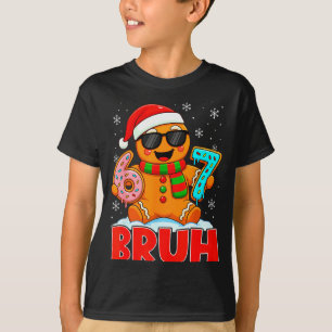 Camiseta Bruh Gingerbread Seis Sete 67 Sorvete Gotejamento 
