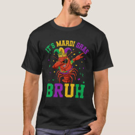 Camiseta Bruh Mardi Gras Adolescentes Meninos Crianças Mard