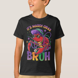 Camiseta Bruh Mardi Gras Crawfish Boys Mardi Gras