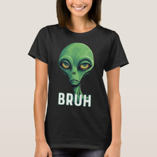 Camiseta Bruh Meme Engraçado Dizendo Irmão Que Ganha Menino