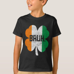 Camiseta Bruh Meme Engraçado Dizendo Irmão Saudando Ruas