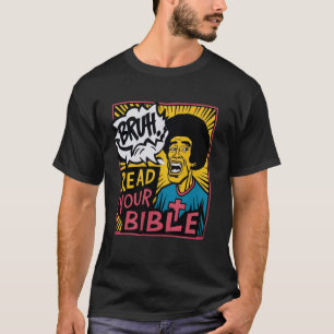 Camiseta Bruh Meme Leia Sua Bíblia Deus Engraçado Jesus Chr