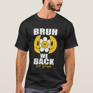 Camiseta Bruh Nós apoiamos 1rua Grades sorriem Face 1rua Di