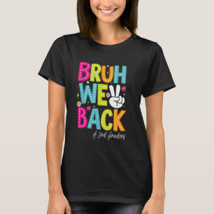Camiseta Bruh Nós apoiamos os 3º anos da 3ª série Groovy 1r