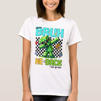 Camiseta Bruh Nós Ck Primeiro Dia De Aula Ck Para a Escola