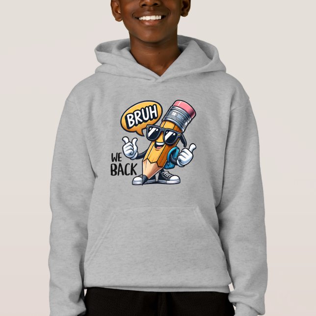 Camiseta Bruh Nós Voltamos, De Volta à Escola Professor  (Frente)