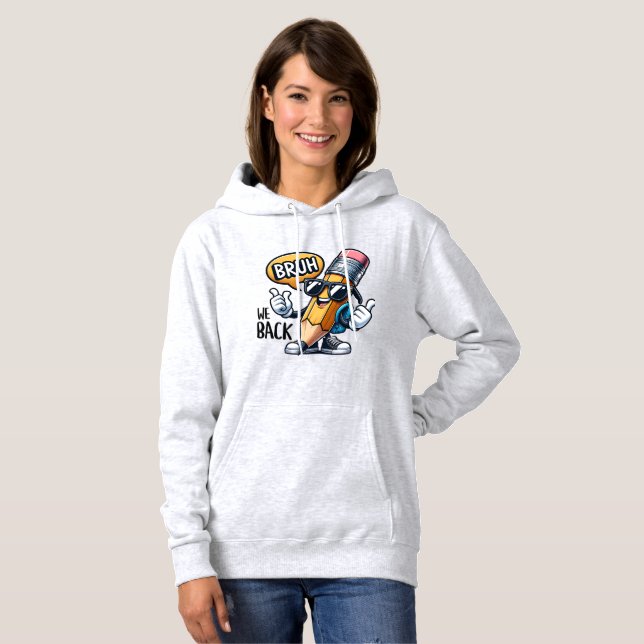 Camiseta Bruh Nós Voltamos, De Volta à Escola Professor  (Frente Completa)