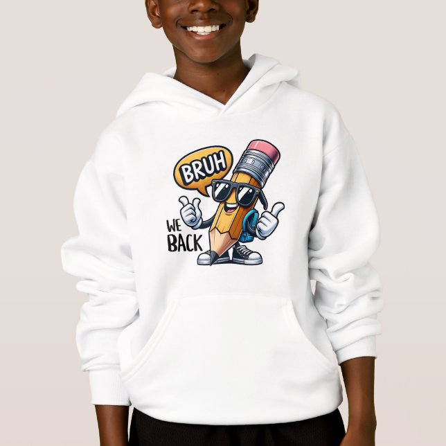 Camiseta Bruh Nós Voltamos, De Volta à Escola Professor  (Frente)