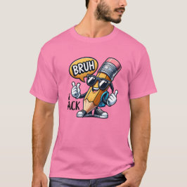 Camiseta Bruh Nós Voltamos, De Volta à Escola Professor 