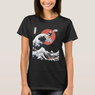 Camiseta Bruh O Excelente Wave Kanagawa Engraçado Surfin Ja