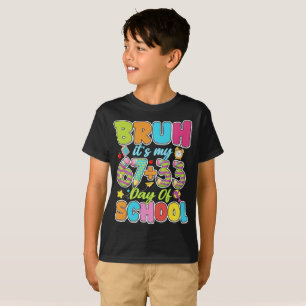 Camiseta Bruh São Meus 67 33 Dias de Escola Garotas Criança