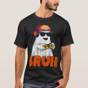 Camiseta Bruh Spooky Boo Halloween