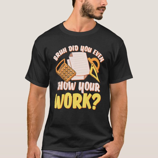 Camiseta Bruh Você Até Mostrou Seu Estudo De Professores De (Frente)