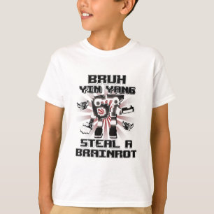 Camiseta Bruh Yin Yang 67 Seis Sete 6-7 Piada Cerebral Para