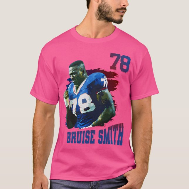 Camiseta Bruise Smith 78 Retro Futebol (Frente)