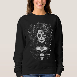 Camiseta Bruja Witch Dia de Muertos Chicana Chingona Mexica