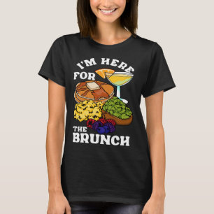 Camiseta Brunch Breakfast Pancakes Fruta de Ovos