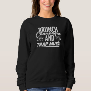 Camiseta Brunch Champagne Rap Edm Hiphop Rapper Trap Music