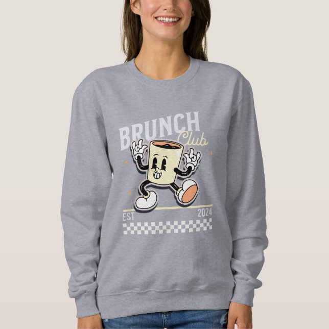 Camiseta Brunch Club Brew Buddy (Frente)