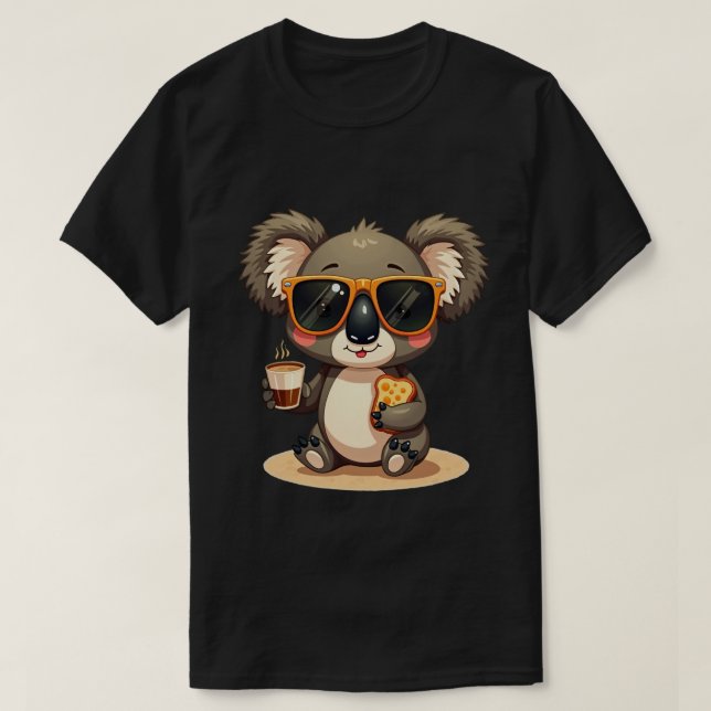 Camiseta Brunch do Coala (Frente do Design)