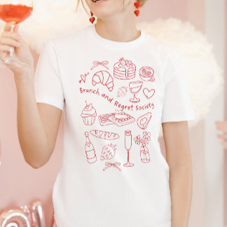Camiseta Brunch e Sociedade do Arrependimento