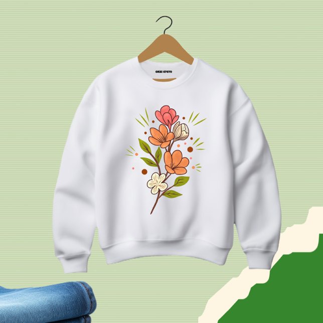 Camiseta Brunch floral (Criador carregado)