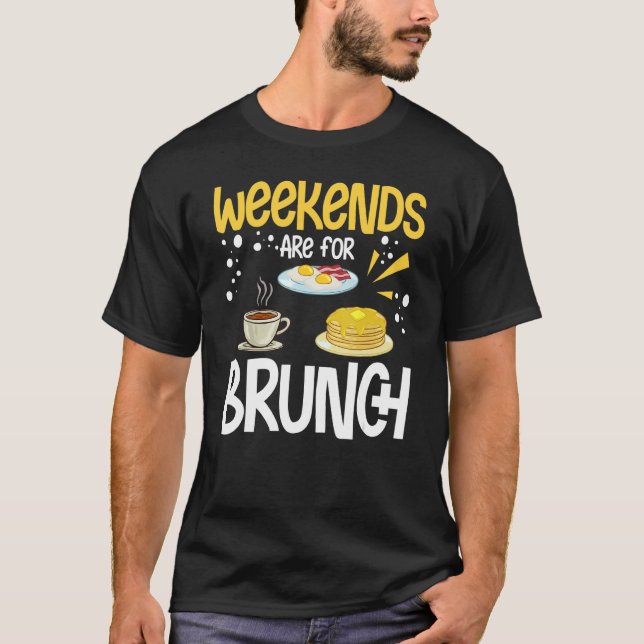 Camiseta Brunch Ideas Food Recipes Mimosa Breakfast Sunday  (Frente)