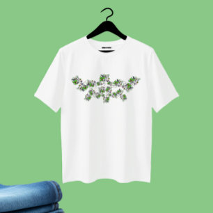 Camiseta Brunches de flores
