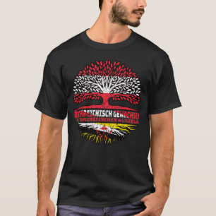 Camiseta Brunei Bruneiisch Österreichisch Österreich Baum