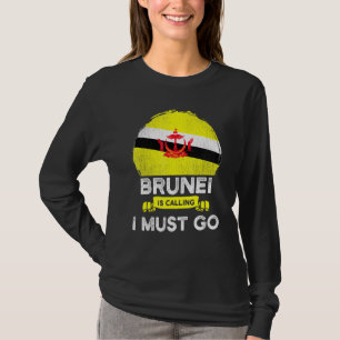 Camiseta Brunei Está Ligando Para Eu Ir Para A Raiz Do Patr