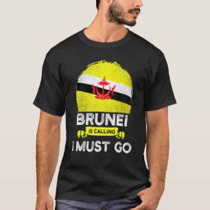 Camiseta Brunei Está Ligando Para Eu Ir Para A Raiz Do Patr