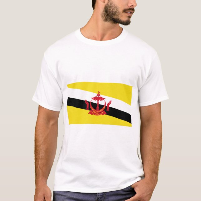 Camiseta Brunei Flag (Frente)