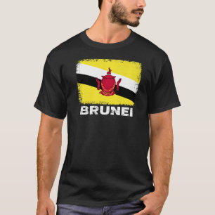 Camiseta Brunei - Sinalizador de apoio a Pessoas masculinas