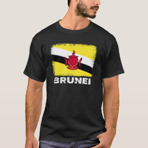 Camiseta Brunei - Sinalizador de apoio a Pessoas masculinas