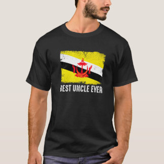 Camiseta Brunei, Sinalizador Distante, Melhor Tio Ever Patr