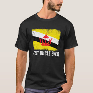Camiseta Brunei, Sinalizador Distante, Melhor Tio Ever Patr