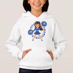 Camiseta Brunette Cheerleader Azul - Alegre