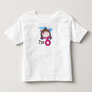 Camiseta Brunette Girl, eu sou seis