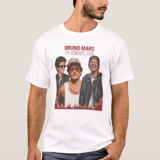 Camiseta Bruno Mars Romantic Pop Tour