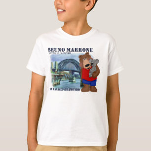 Camiseta Bruno para baixo abaixo