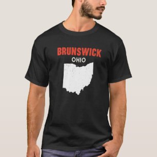Camiseta BRUNSWICK Ohio EUA State America Viagem Ohioan