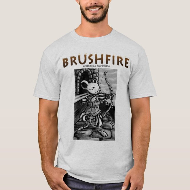 Camiseta Brushfire - recruta do rato (Frente)